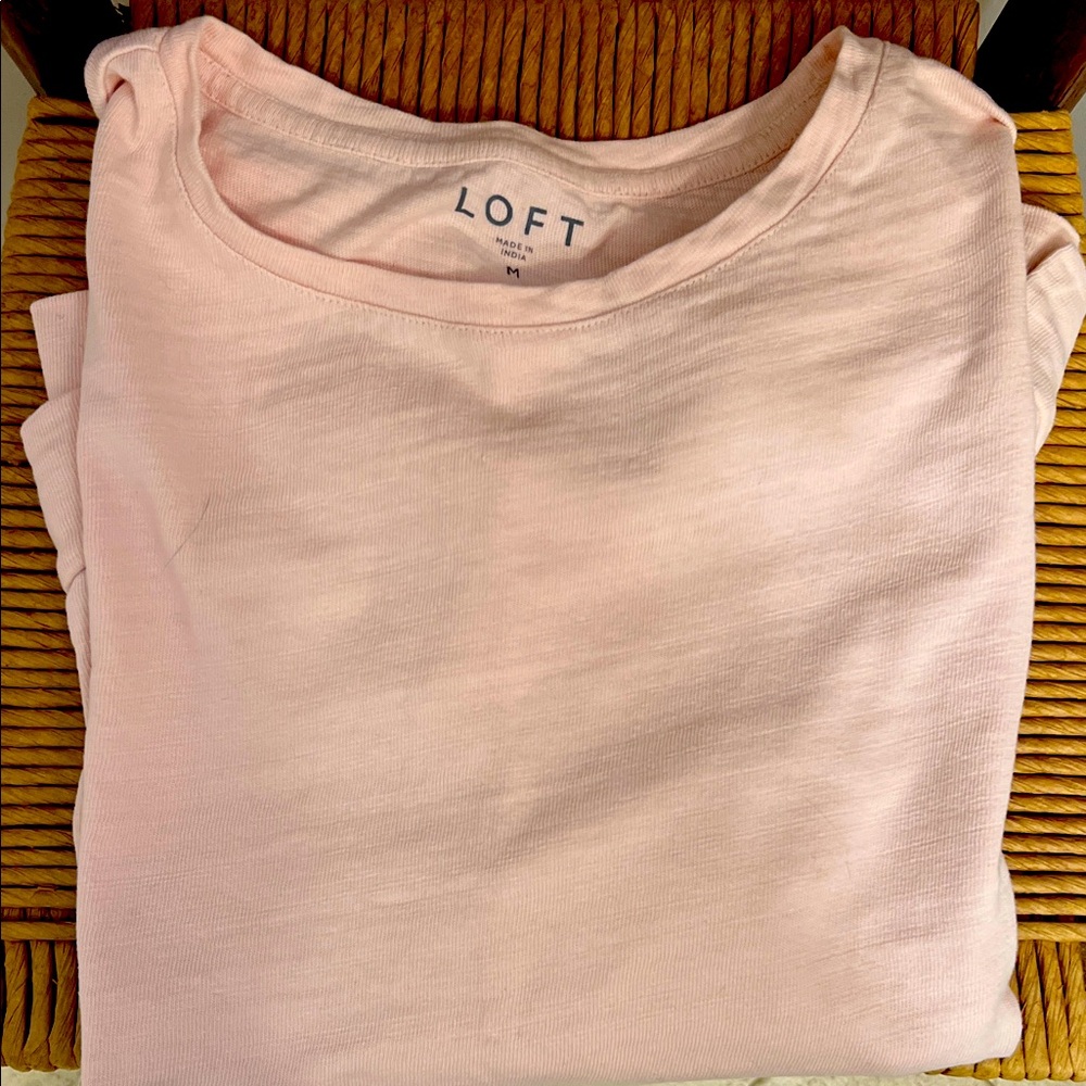 LOFT Blush Pink Pullover